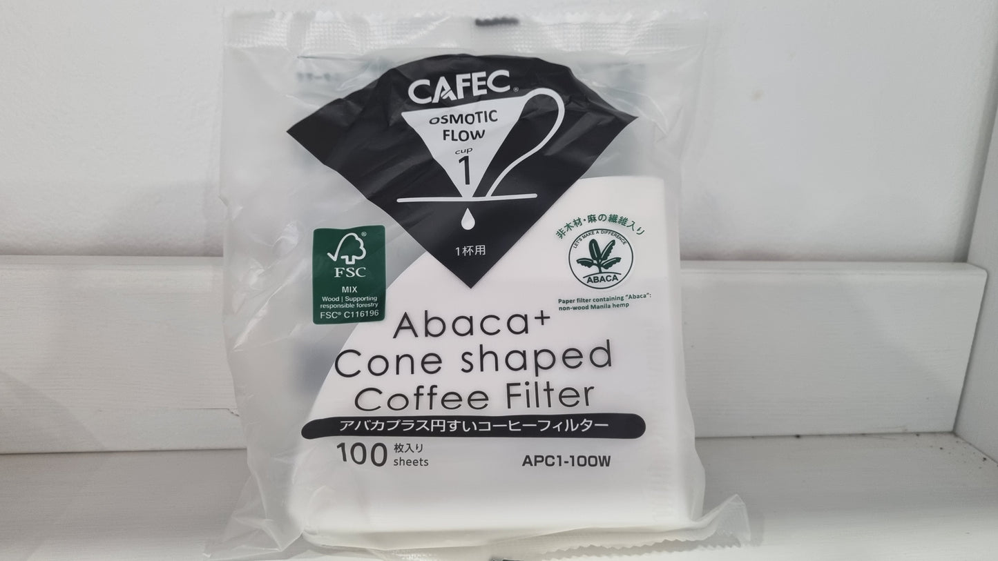 Abaca+ Conical Paper Filters (100pk)