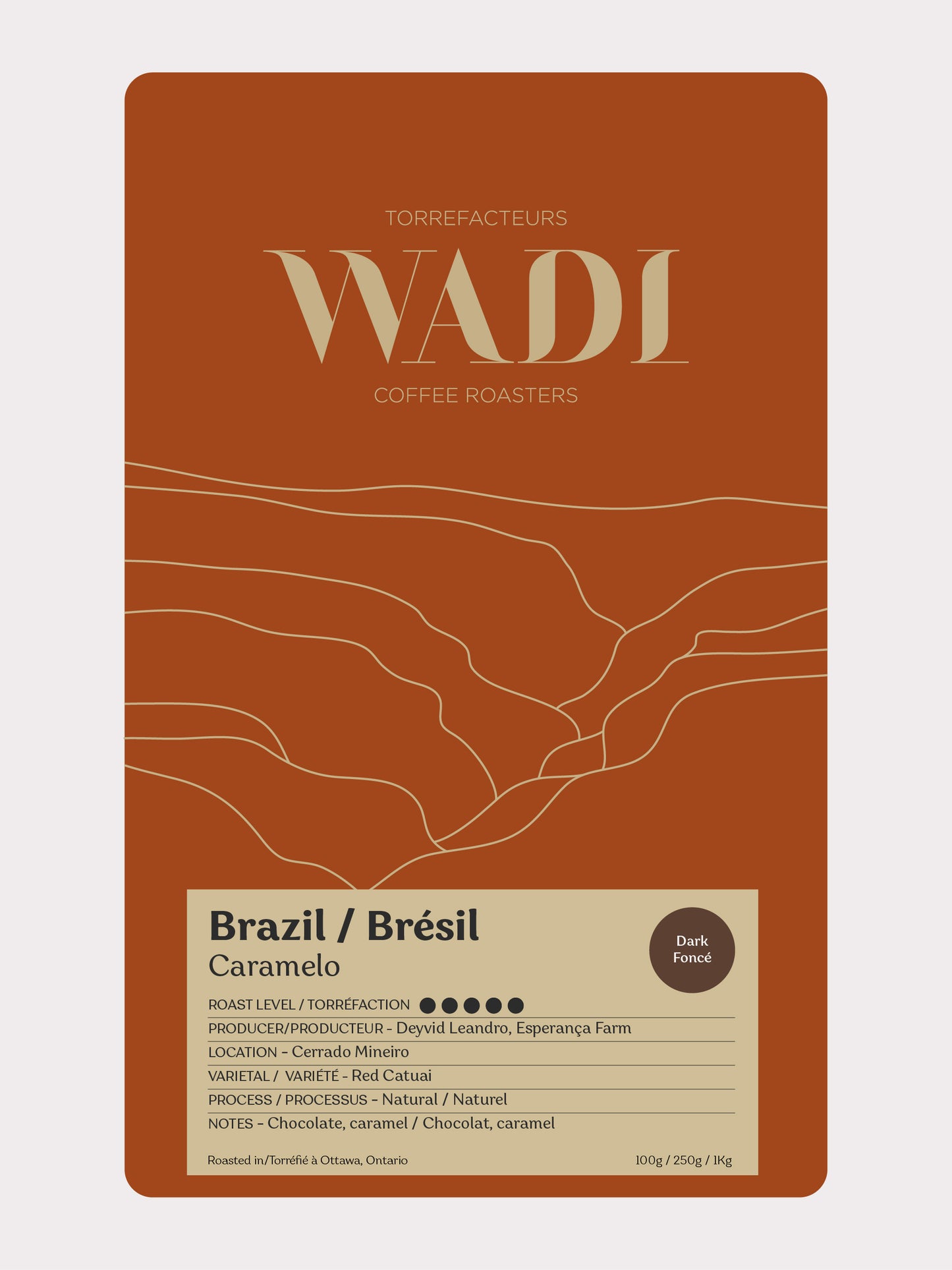 Brazil Caramelo - NEW - Wadi Coffee Roasters