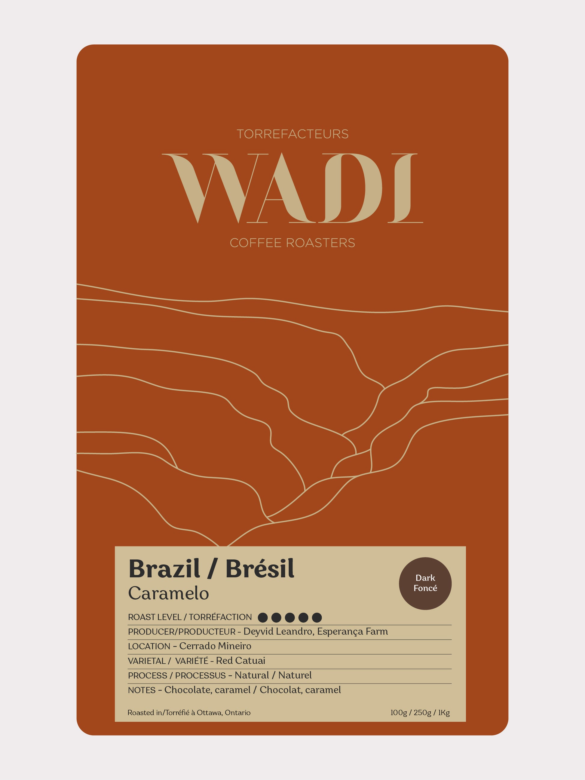 Brazil Caramelo - NEW - Wadi Coffee Roasters