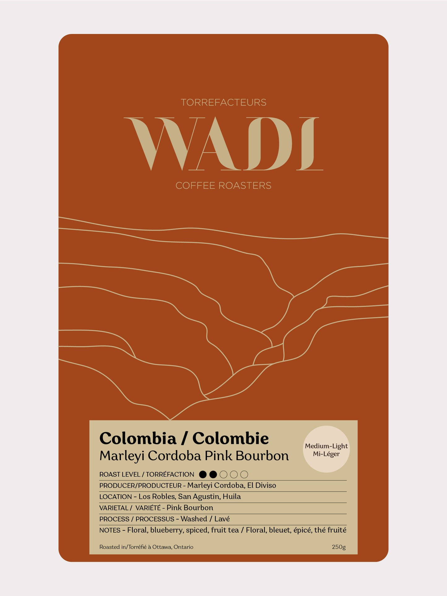 Colombia Marleyi Córdoba Pink Bourbon