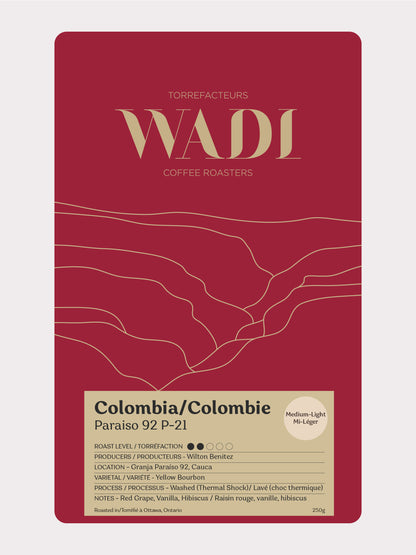 Colombia Paraíso 92 Yellow Bourbon P-21