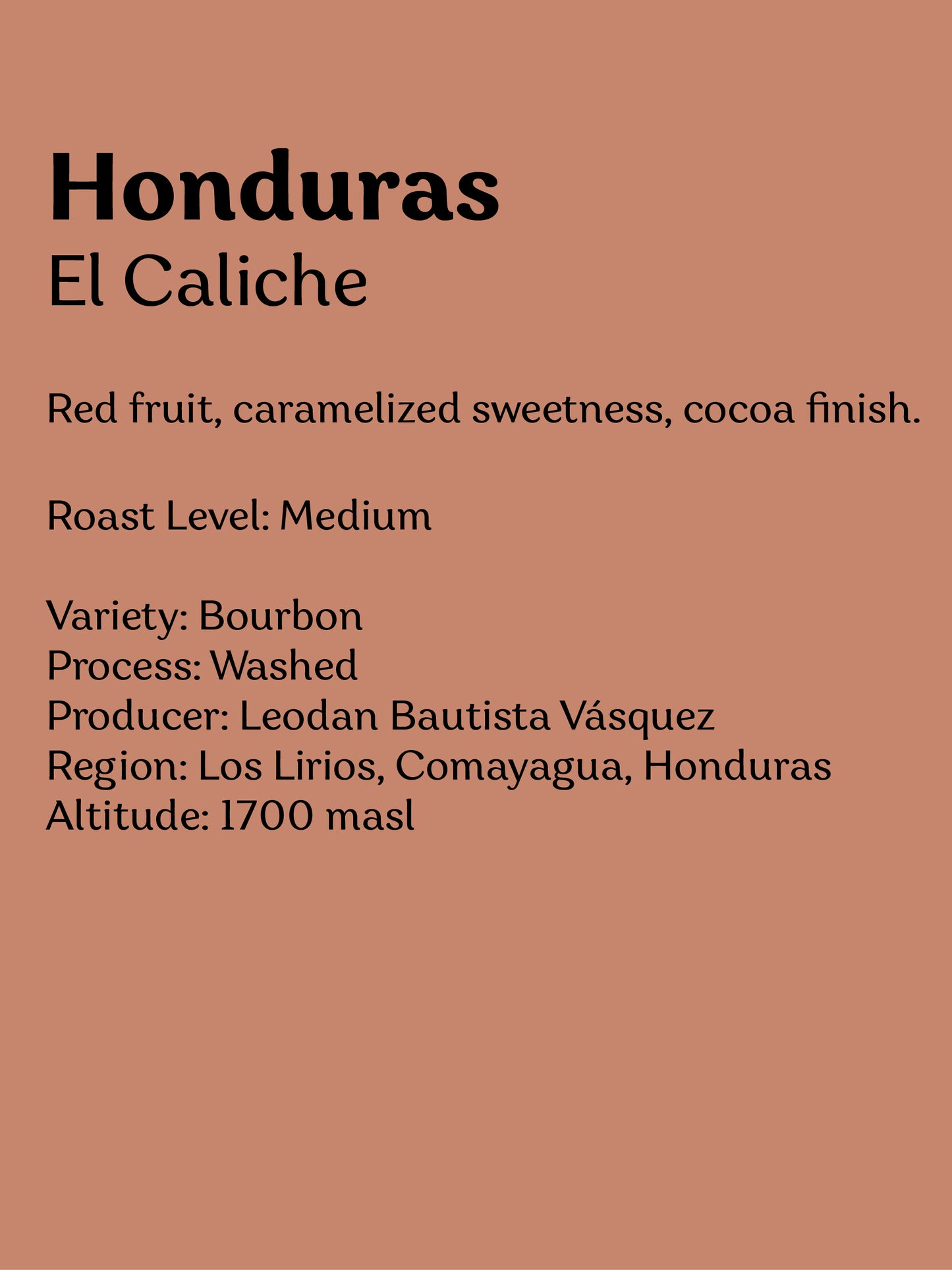 Honduras El Caliche