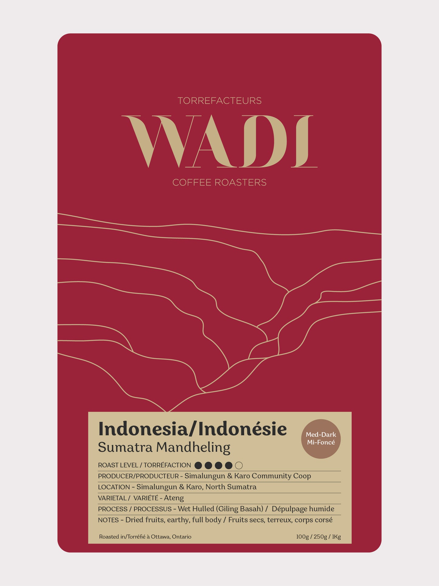 Indonesia Sumatra Mandheling - Wadi Coffee Roasters