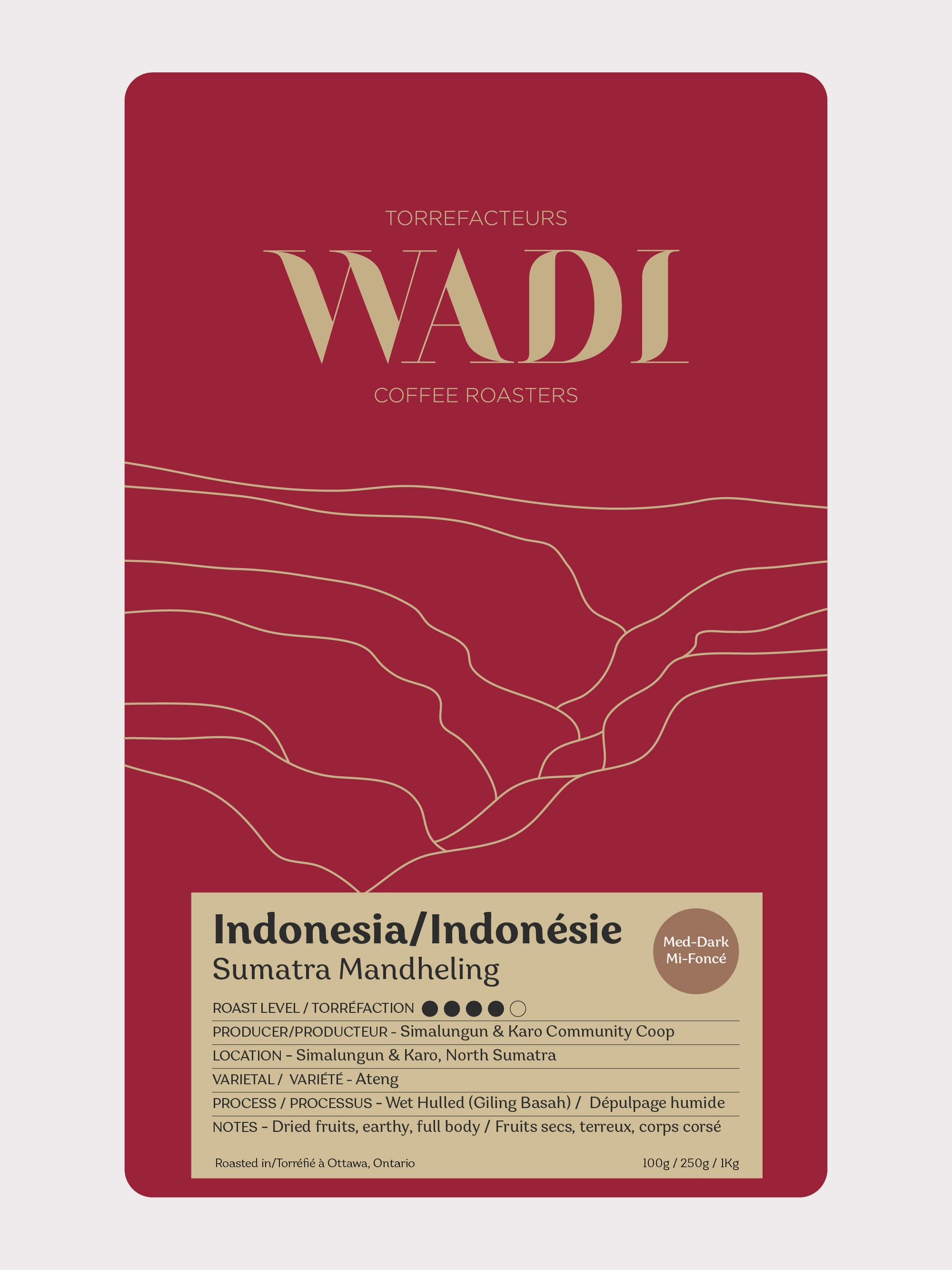 Indonesia Sumatra Mandheling - Wadi Coffee Roasters