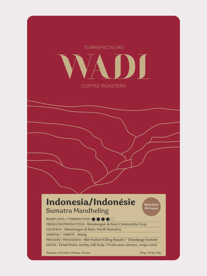 Indonesia Sumatra Mandheling - Wadi Coffee Roasters