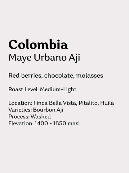 Colombia Bourbon Aji