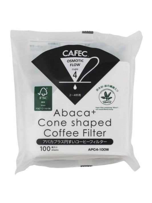 Abaca+ Conical Paper Filters (100pk)